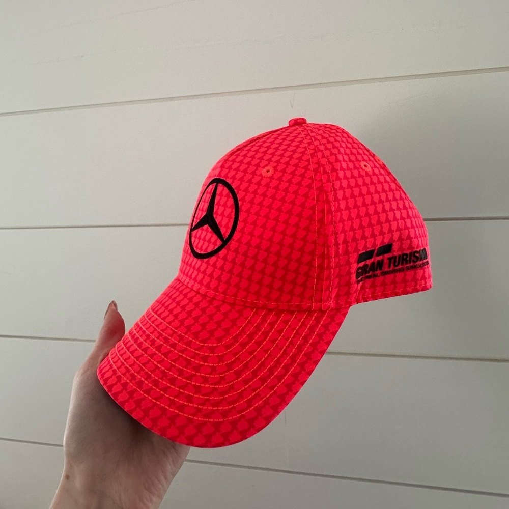 Mercedes AMG Petronas F1 Team Gran Turismo Autosport Cap Men's One Size Red Hat